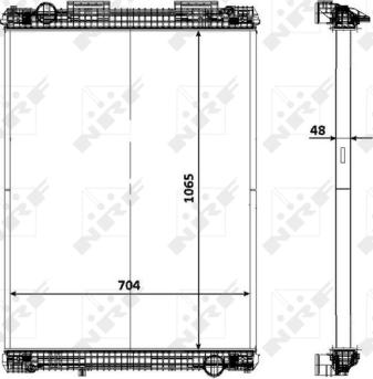 Wilmink Group WG1723325 - Radiators, Motora dzesēšanas sistēma www.autospares.lv