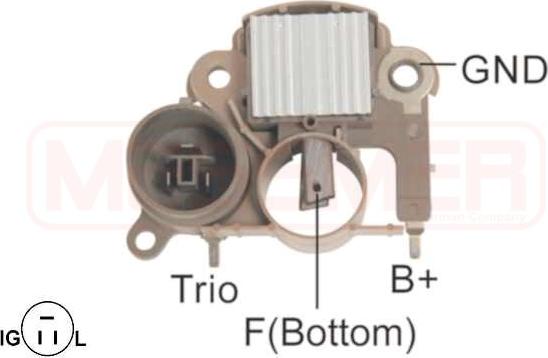 Wilmink Group WG1775856 - Voltage regulator, alternator www.autospares.lv