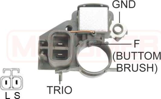 Wilmink Group WG1775853 - Voltage regulator, alternator www.autospares.lv