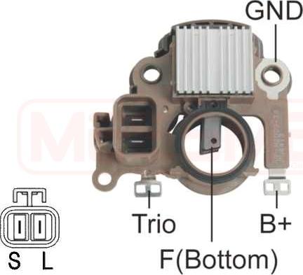 Wilmink Group WG1775869 - Voltage regulator, alternator www.autospares.lv