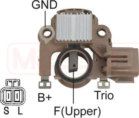 Wilmink Group WG1775862 - Voltage regulator, alternator www.autospares.lv