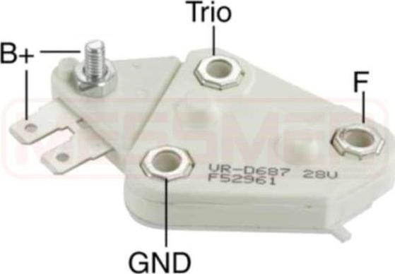 Wilmink Group WG1775761 - Регулятор напряжения, генератор www.autospares.lv