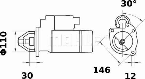 Wilmink Group WG2044943 - Starteris autospares.lv