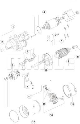 Wilmink Group WG2044965 - Starteris autospares.lv