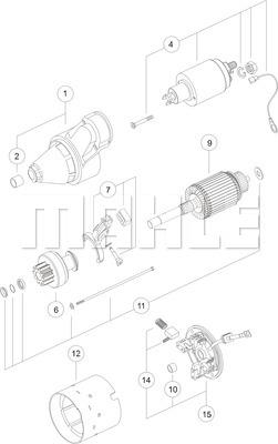 Wilmink Group WG2044934 - Starteris autospares.lv