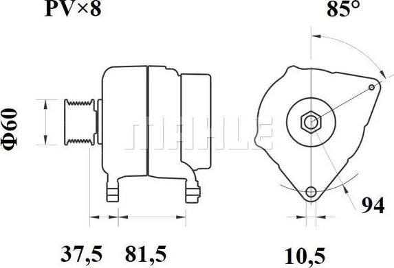 Wilmink Group WG2044010 - Генератор www.autospares.lv