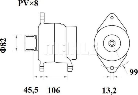 Wilmink Group WG2044036 - Генератор www.autospares.lv