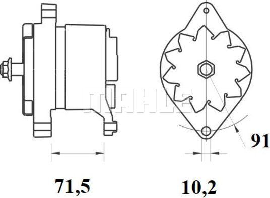 Wilmink Group WG2044020 - Alternator www.autospares.lv