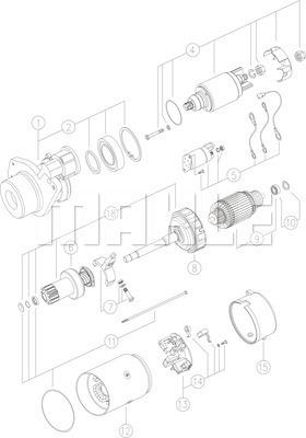 Wilmink Group WG2044897 - Starteris www.autospares.lv