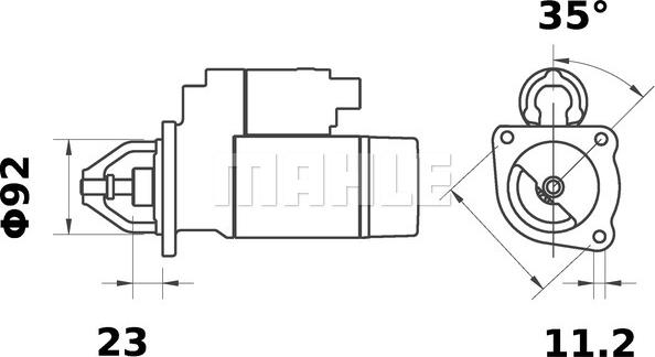 Wilmink Group WG2044886 - Starteris autospares.lv