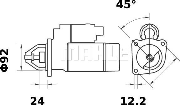 Wilmink Group WG2044879 - Стартер www.autospares.lv