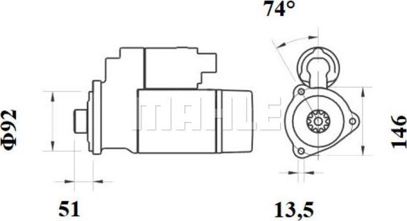 Wilmink Group WG2045434 - Starteris www.autospares.lv