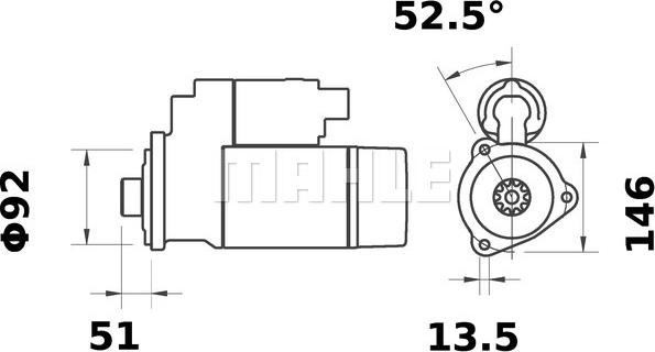 Wilmink Group WG2045195 - Starteris autospares.lv