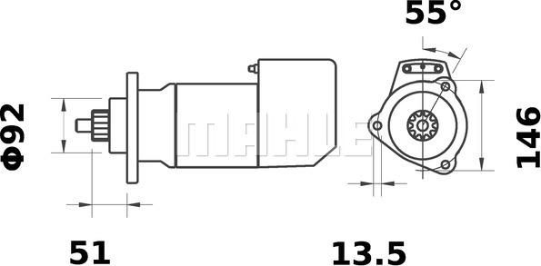 Wilmink Group WG2045304 - Starter www.autospares.lv