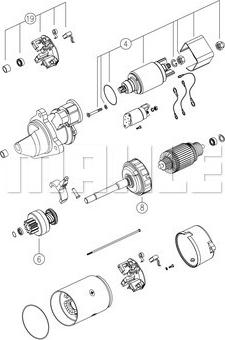 Wilmink Group WG2045384 - Starteris autospares.lv