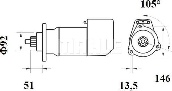 Wilmink Group WG2045386 - Starteris www.autospares.lv