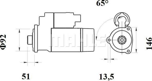 Wilmink Group WG2045388 - Starteris www.autospares.lv