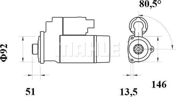 Wilmink Group WG2045387 - Starteris autospares.lv