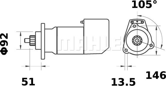 Wilmink Group WG2045290 - Starteris www.autospares.lv