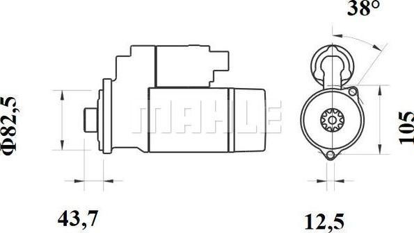 Wilmink Group WG2045202 - Starteris www.autospares.lv