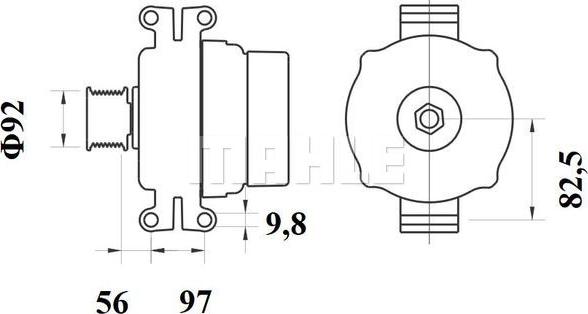 Wilmink Group WG2043995 - Генератор www.autospares.lv