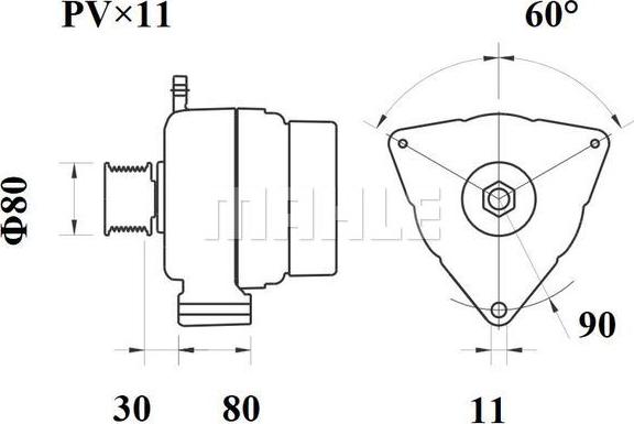 Wilmink Group WG2043989 - Генератор www.autospares.lv