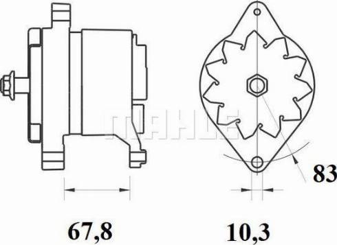 Wilmink Group WG2043929 - Генератор www.autospares.lv