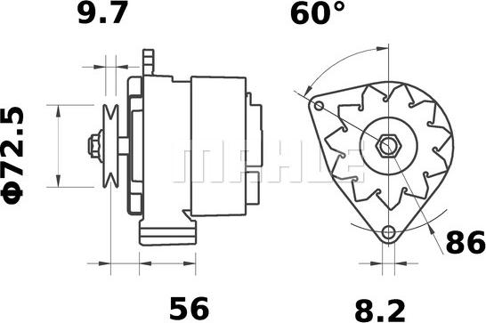 Wilmink Group WG2043924 - Alternator www.autospares.lv