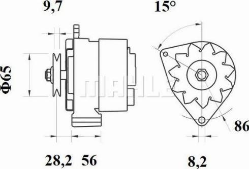 Wilmink Group WG2043491 - Генератор www.autospares.lv