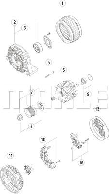 Wilmink Group WG2043433 - Генератор www.autospares.lv