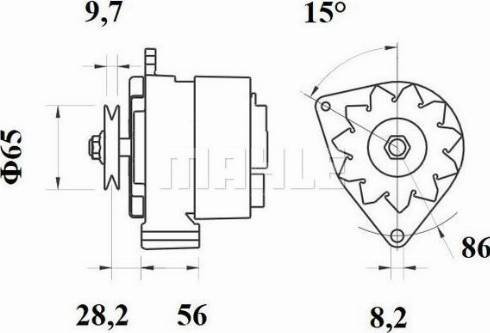 Wilmink Group WG2043597 - Alternator www.autospares.lv