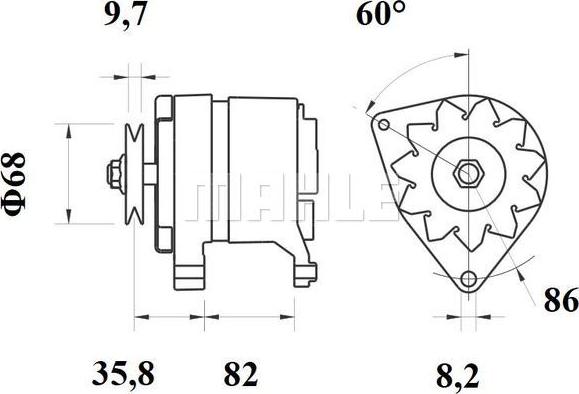 Wilmink Group WG2043512 - Ģenerators www.autospares.lv