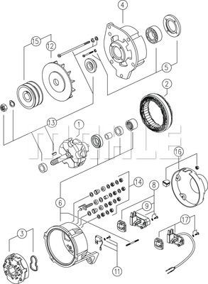 Wilmink Group WG2043520 - Alternator www.autospares.lv