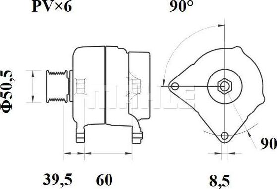 Wilmink Group WG2043527 - Генератор www.autospares.lv