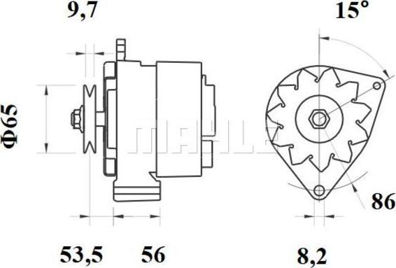 Wilmink Group WG2043655 - Ģenerators www.autospares.lv