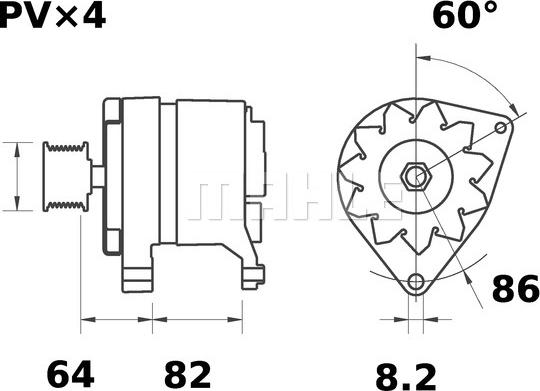 Wilmink Group WG2043800 - Генератор www.autospares.lv