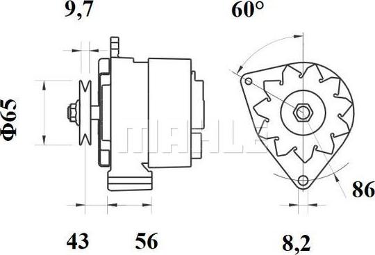 Wilmink Group WG2043822 - Генератор www.autospares.lv