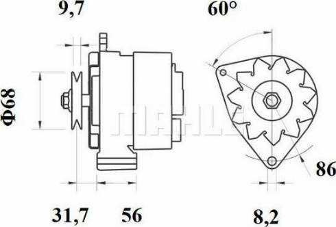 Wilmink Group WG2043827 - Генератор www.autospares.lv