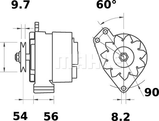 Wilmink Group WG2043744 - Генератор www.autospares.lv