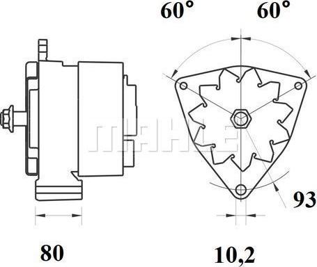 Wilmink Group WG2043748 - Генератор www.autospares.lv