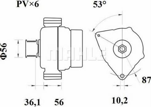 Wilmink Group WG2043758 - Генератор www.autospares.lv