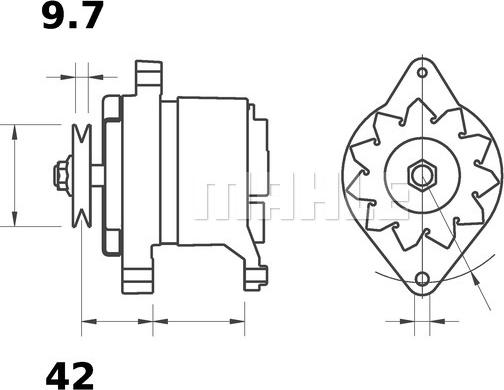 Wilmink Group WG2043782 - Alternator www.autospares.lv