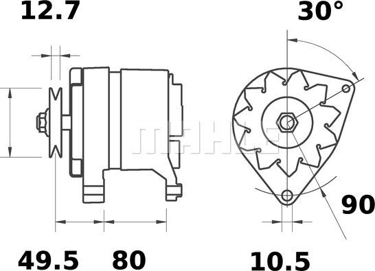 Wilmink Group WG2043787 - Генератор www.autospares.lv