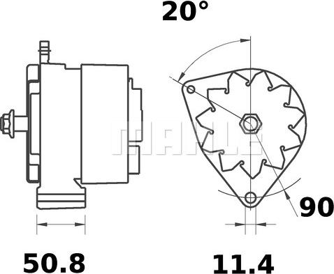 Wilmink Group WG2043731 - Alternator www.autospares.lv