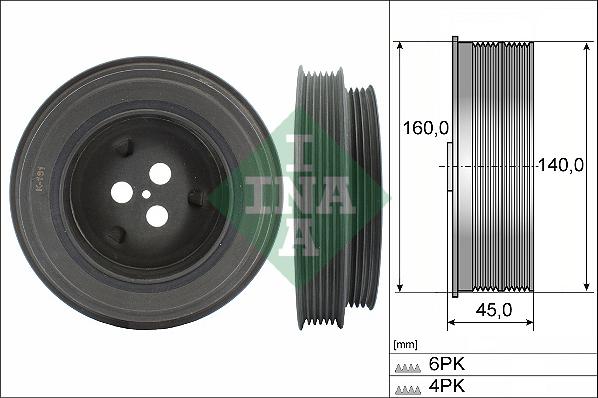 Wilmink Group WG2059053 - Piedziņas skriemelis, Kloķvārpsta www.autospares.lv