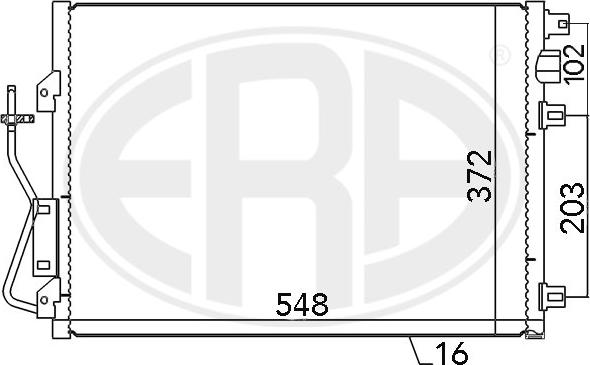 Wilmink Group WG2016648 - Kondensators, Gaisa kond. sistēma www.autospares.lv