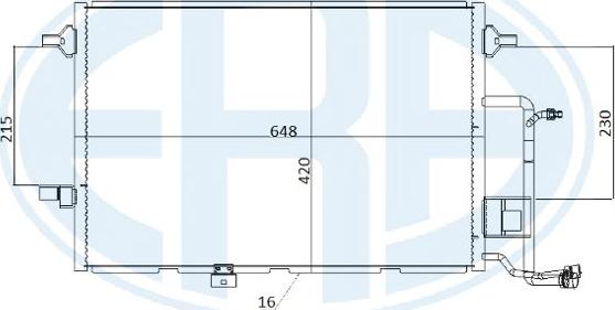 Wilmink Group WG2016823 - Kondensators, Gaisa kond. sistēma www.autospares.lv