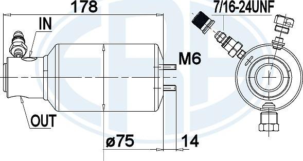 Wilmink Group WG2016877 - Dryer, air conditioning www.autospares.lv