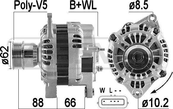 Wilmink Group WG2011503 - Ģenerators autospares.lv