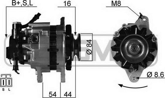 Wilmink Group WG2011575 - Генератор www.autospares.lv